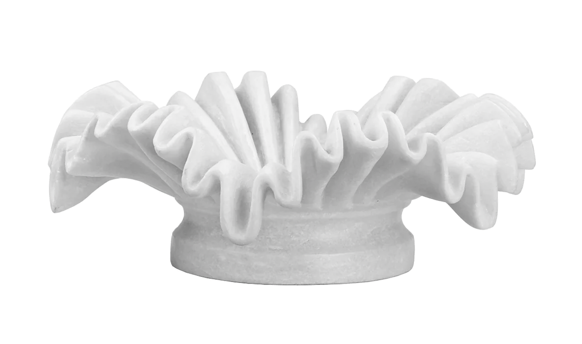 Marble Crinkle Bowl (Large)