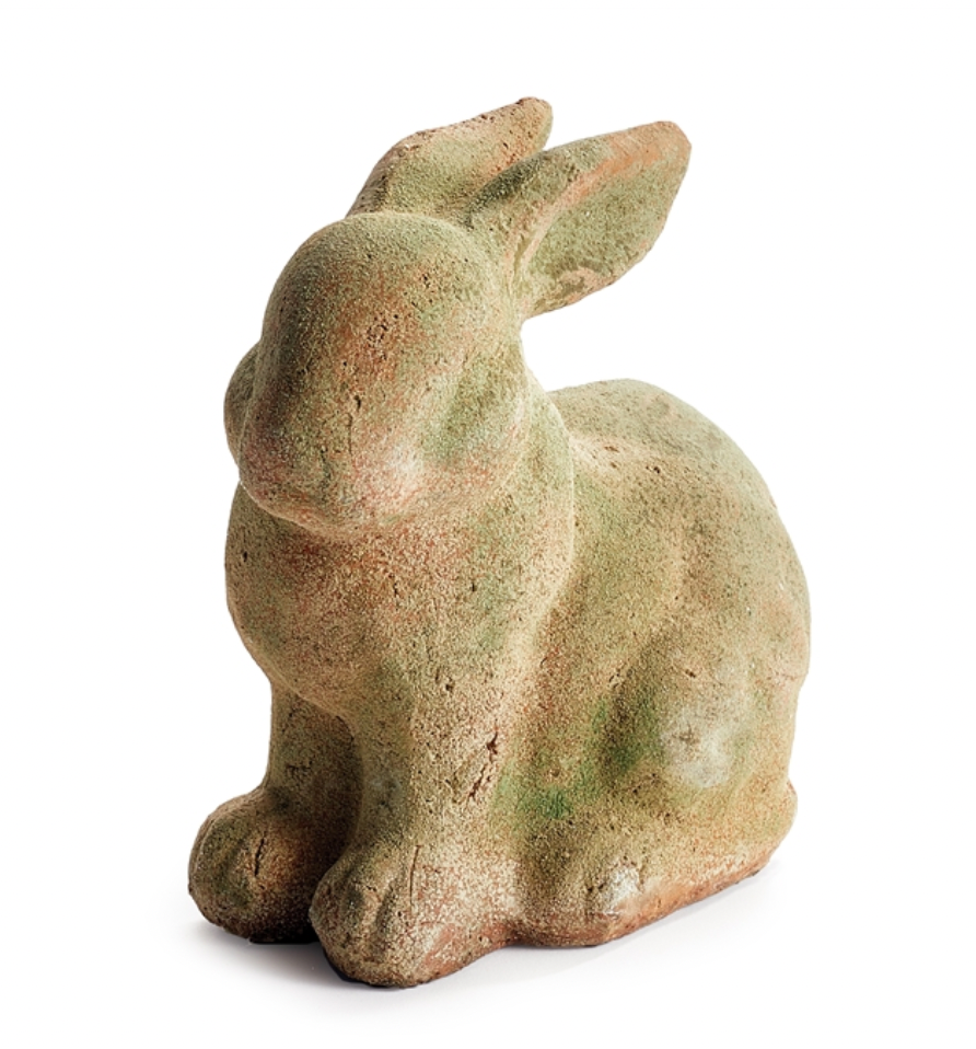 Weathered Garden Rabbit 6"