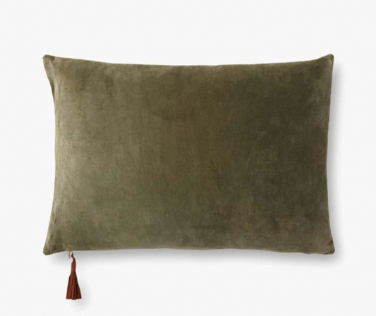 Moss/ Beige Lumbar- 16" x 26"