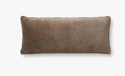 Walnut/ Natural Lumbar- 13" x 35"