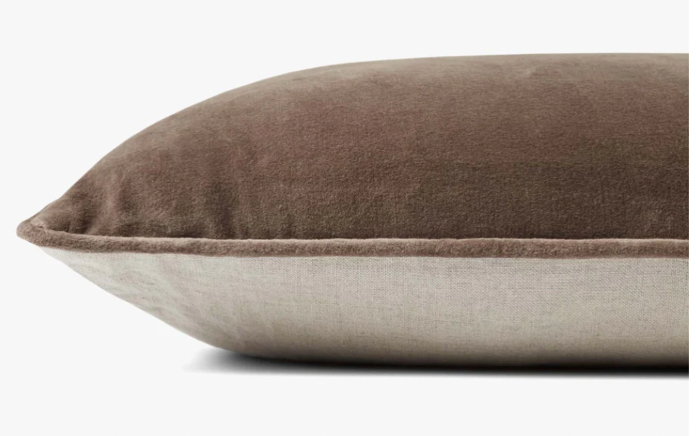 Walnut/ Natural Lumbar- 13" x 35"