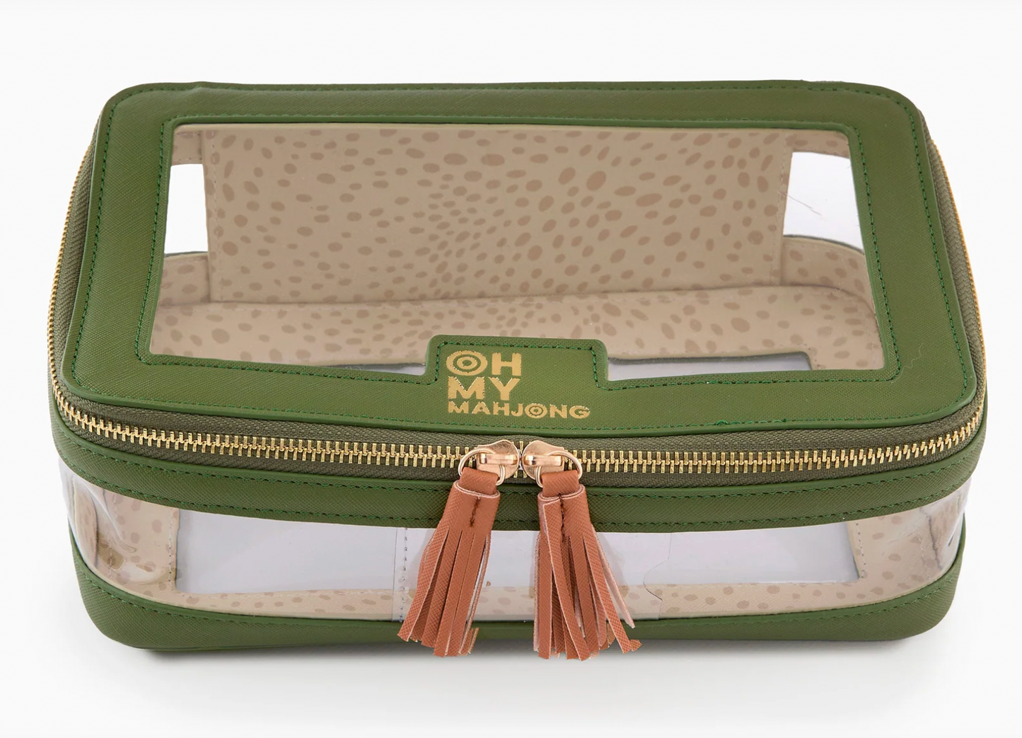 Olive Tile Storage Bag