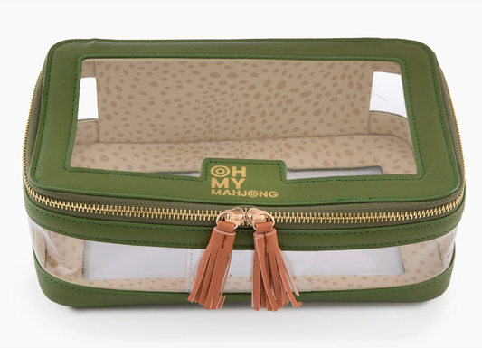 Olive Tile Storage Bag