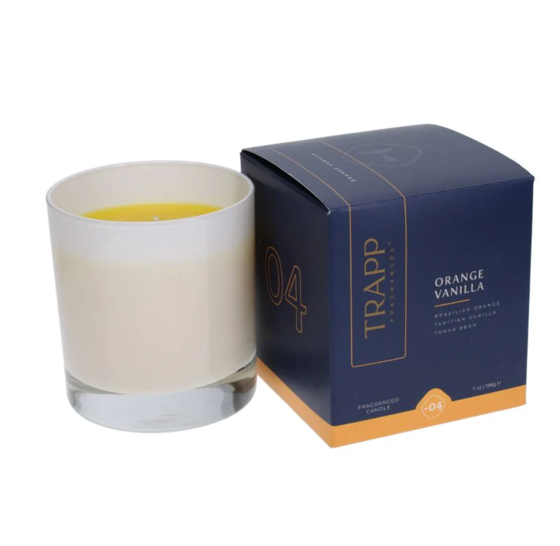 Orange Vanilla Fragranced Candle