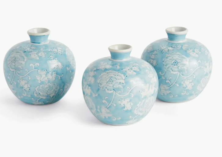 Monarch Lotus Bud Vases