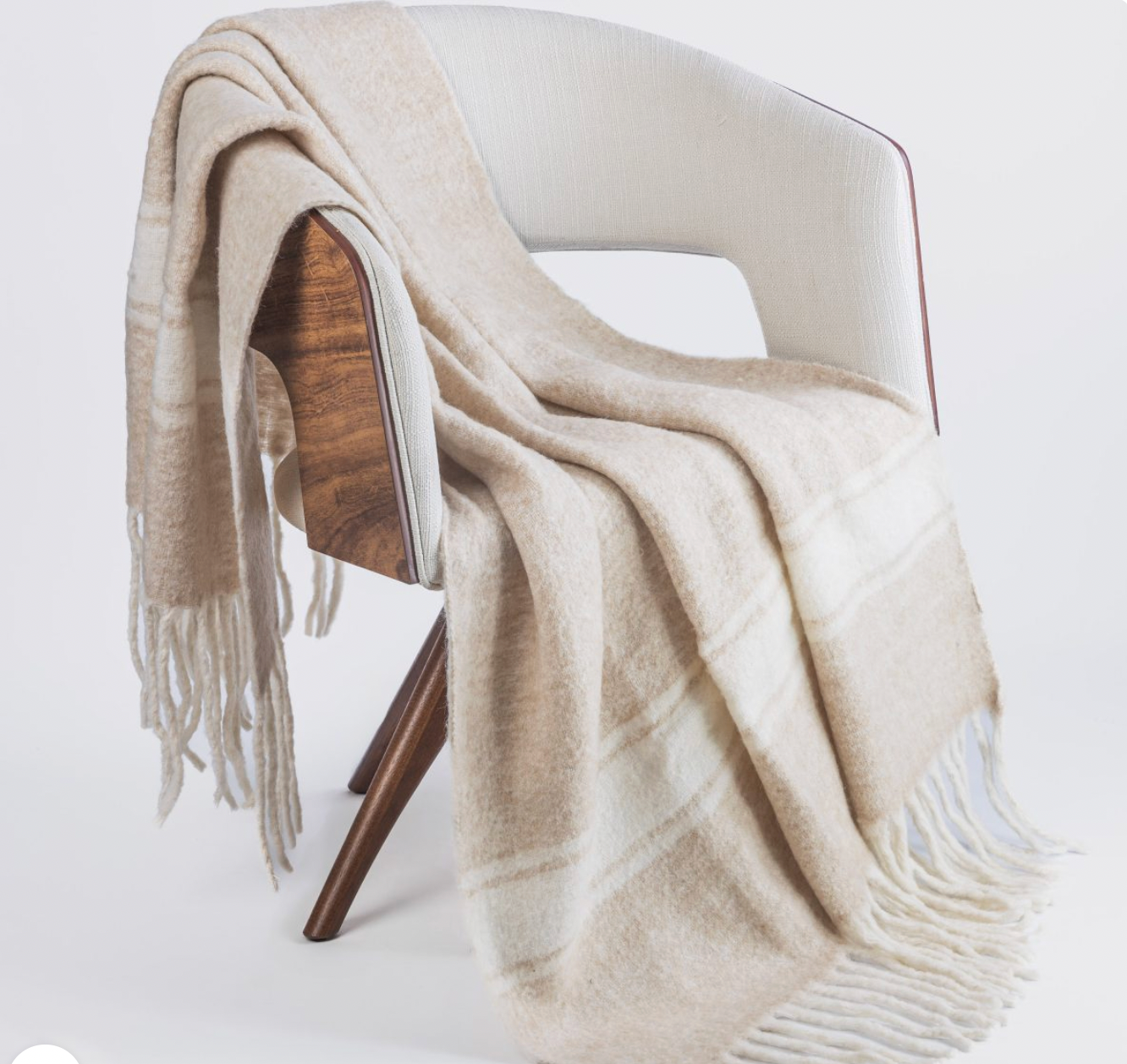 Luca Merino Wool Throw