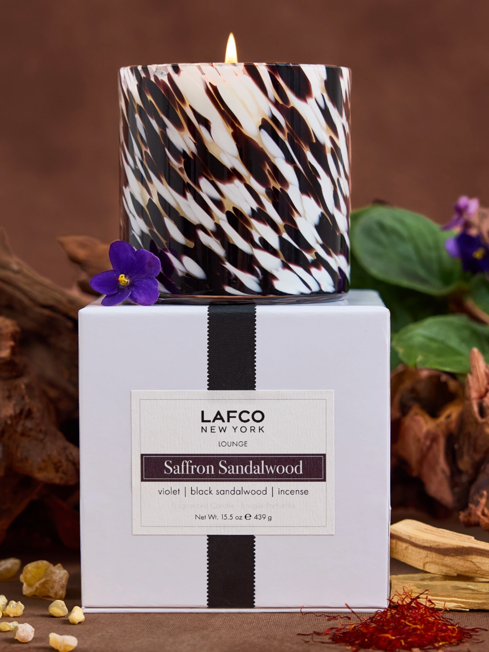 Saffron Sandalwood Candle