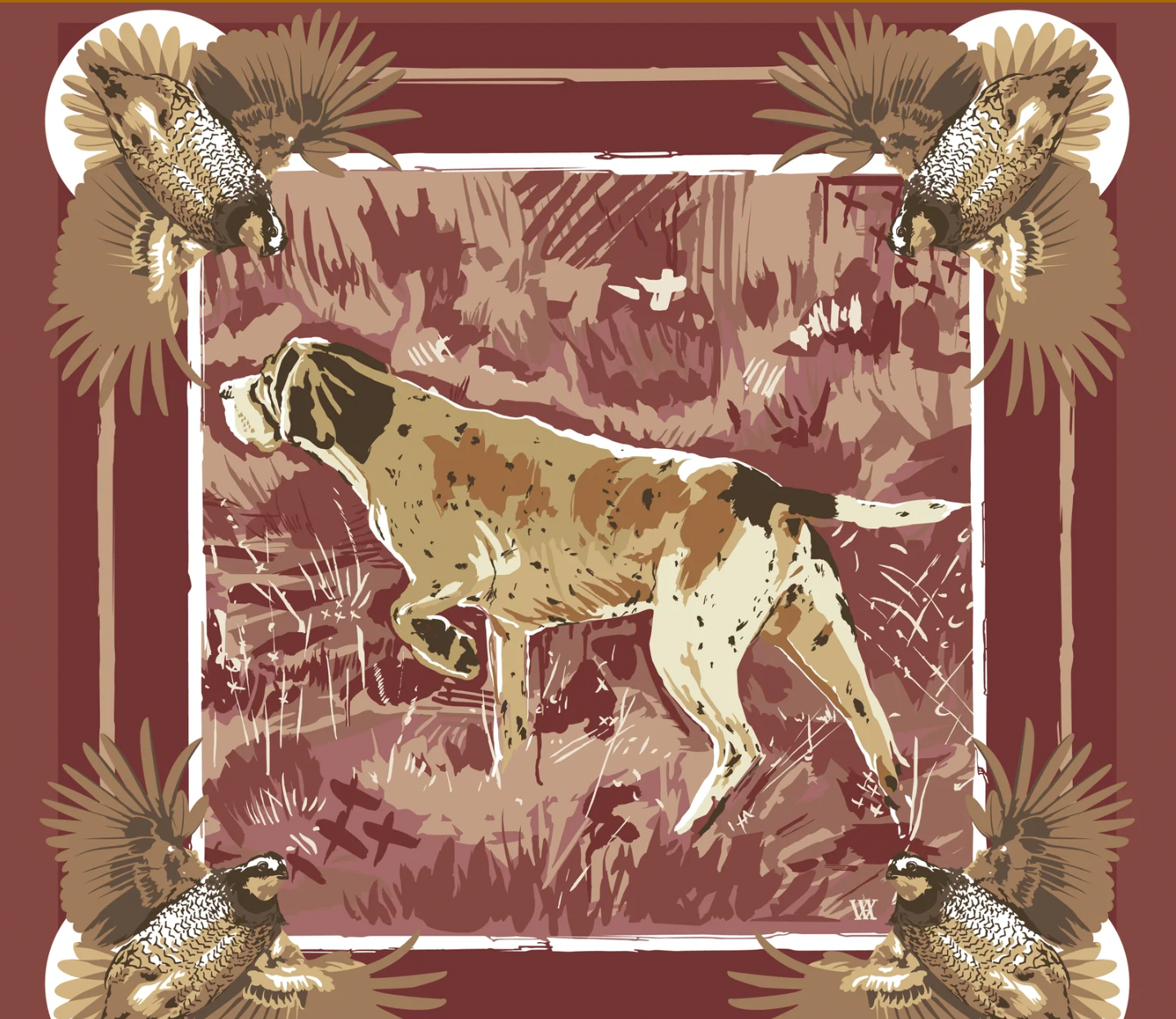 Wine Pocket Square