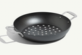 Grill Frying Pan - 12" Seasoned ( Dual Helper Handle)