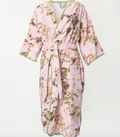 Women's long pattern robe- Bell sleeve Vivian