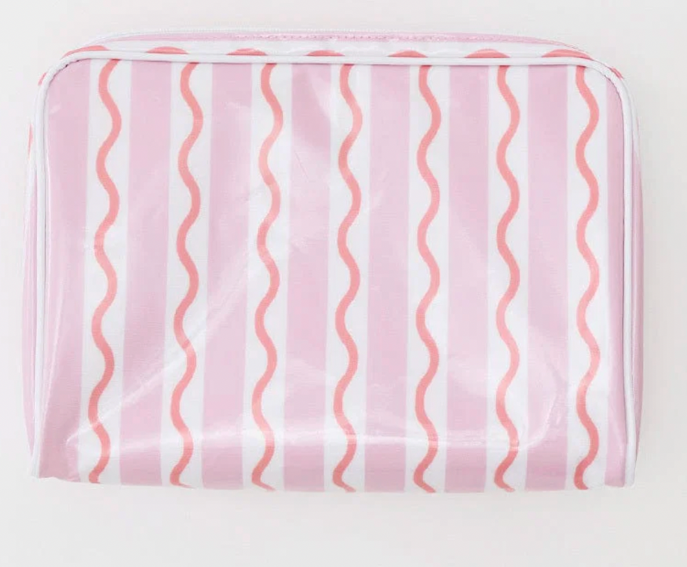 Large Patterned Toiletry Bag