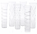 Razzle Dazzle Champagne Flutes Clear