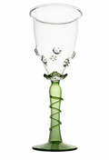 Ophelia Wine Glass (Green)