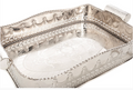 Polished Nickel Embossed Tray (small)
