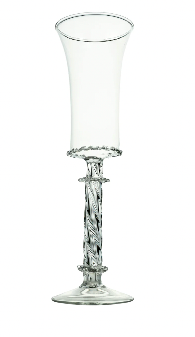 Ophelia Champagne Flute Clear