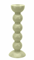 24cm Bobbin Sage Candle Stick