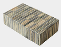 Hemlock Bone Box-Gray/Ivory