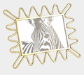 Ric Rac Picture Frame