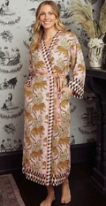 Eco Satin Robe in Bagheera