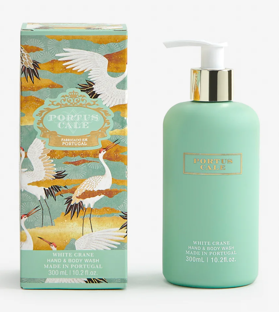 Portus Cale white Crane 300mL Hand&Body Wash