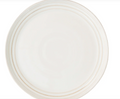 Bilbao whitewash dinner plate