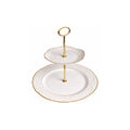 2 Plate Tiered Cake Stand