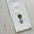 Chinoiserie Boxwood, White (Blue Multi)