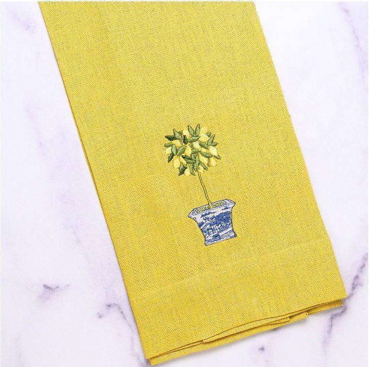 Towel, Lemon Topiary, Limoncello (Multi)