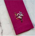Towel, Wildflower Bouquet, Magenta (Multi)