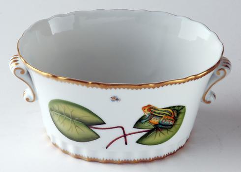 Oval Frog Cache Pot