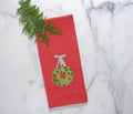 Boxwood Holiday Wreath, Red (Green Multi)