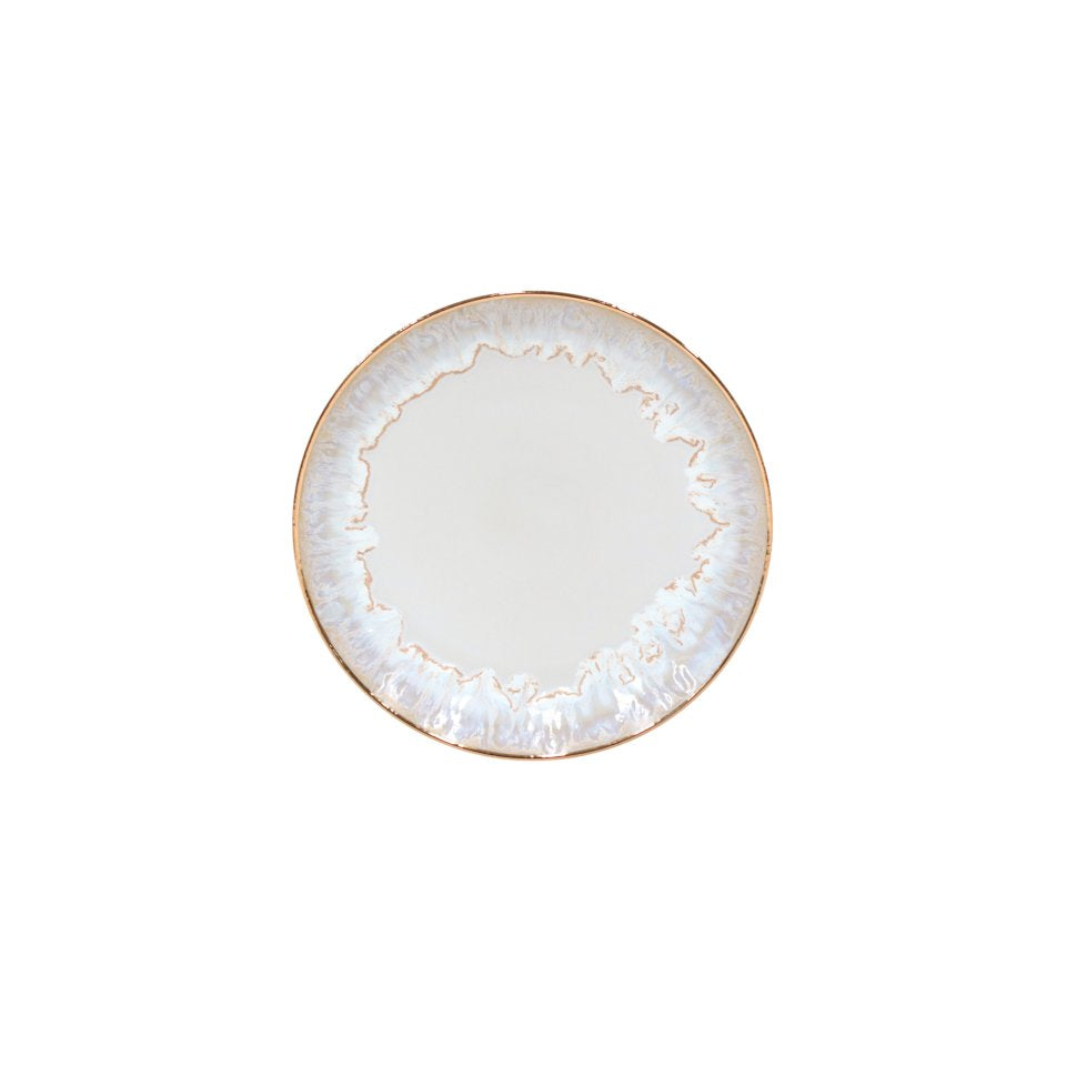 Salad Plate White-gold
