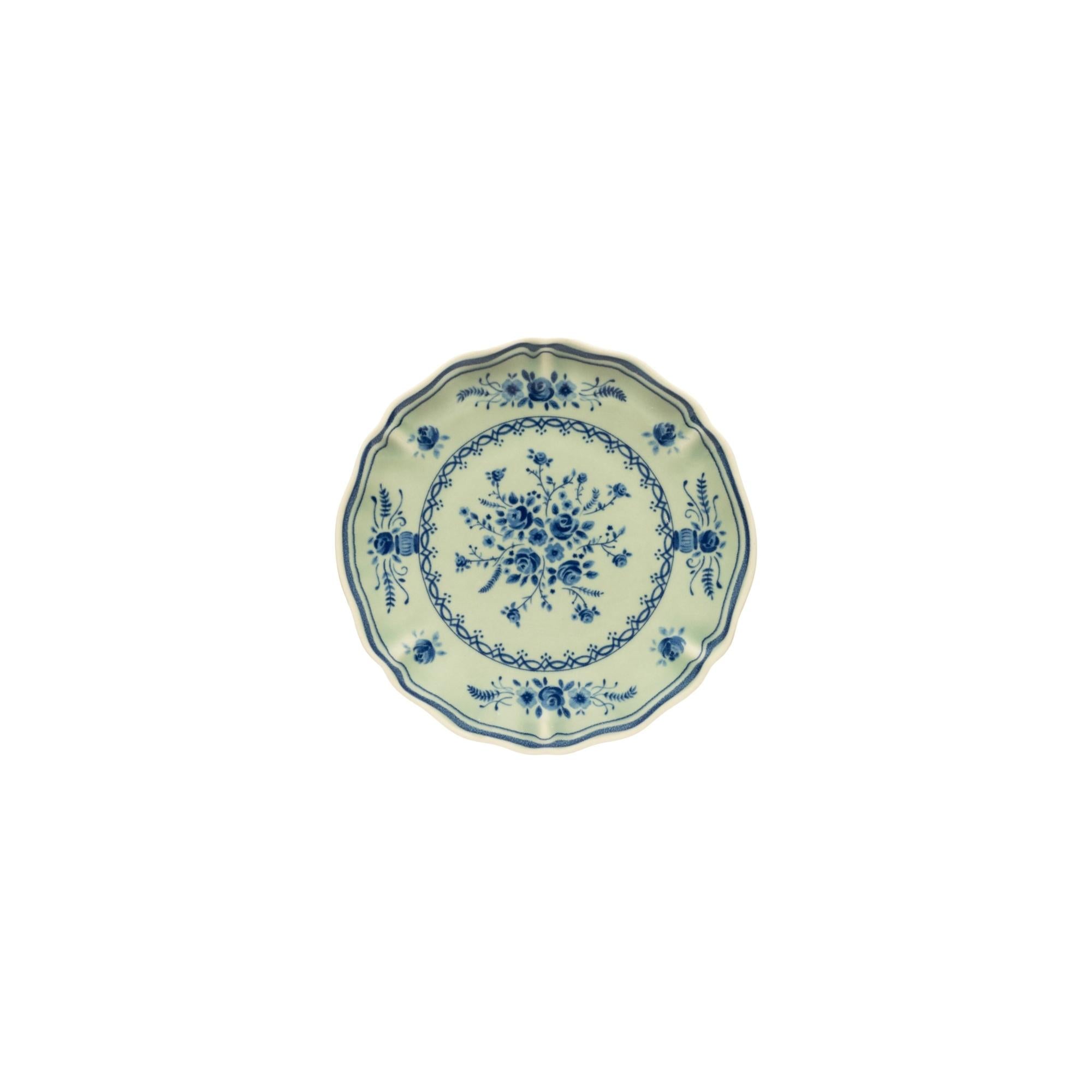 Appetizer Plate, Olive-Blue