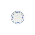 Tea saucer, White-Blue