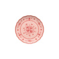 Salad Dessert Plate, Pink-Red