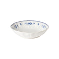 Soup Pasta Bowl, White-Blue