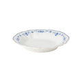 Pasta Plate, White-Blue
