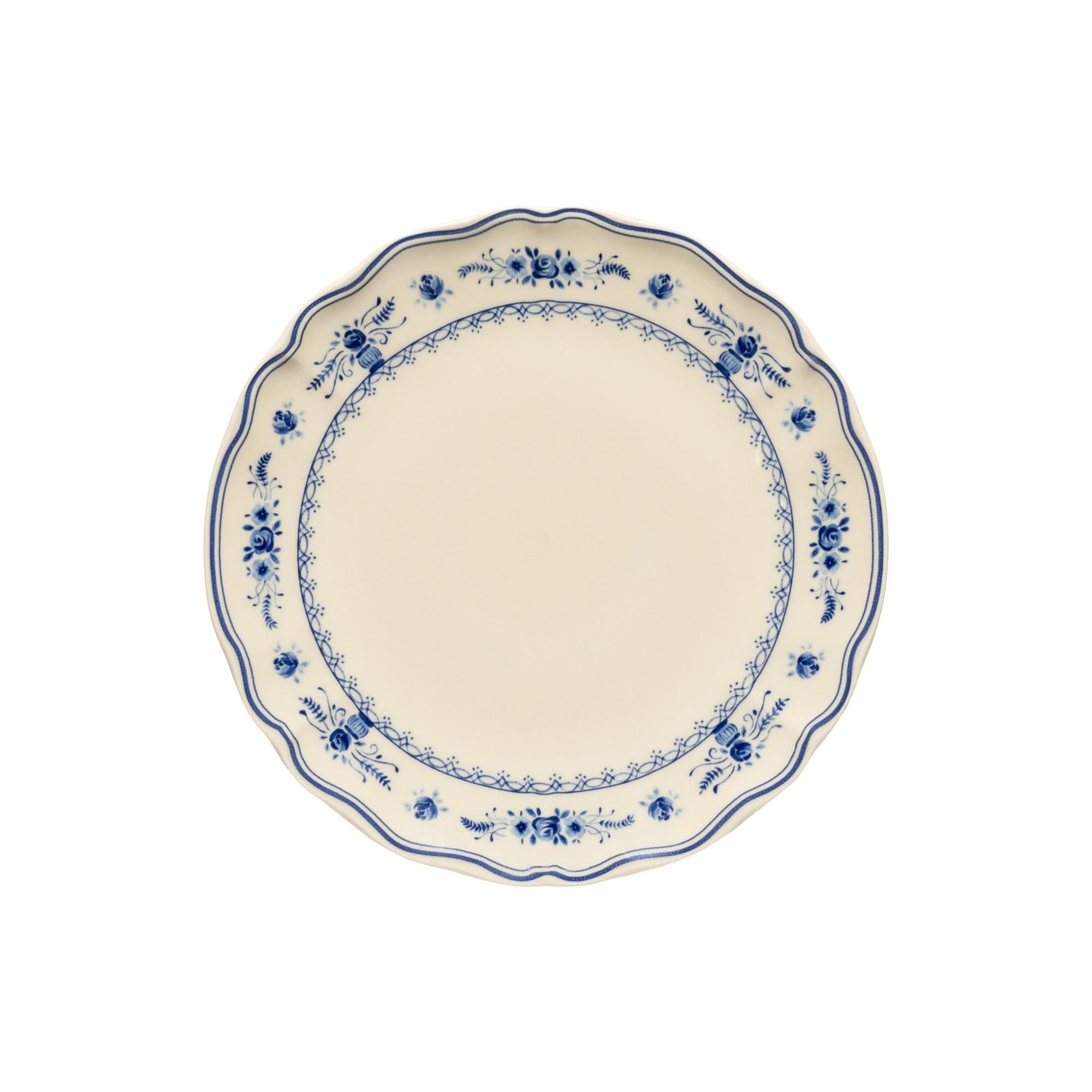 Dinner Plates, Beige-Blue