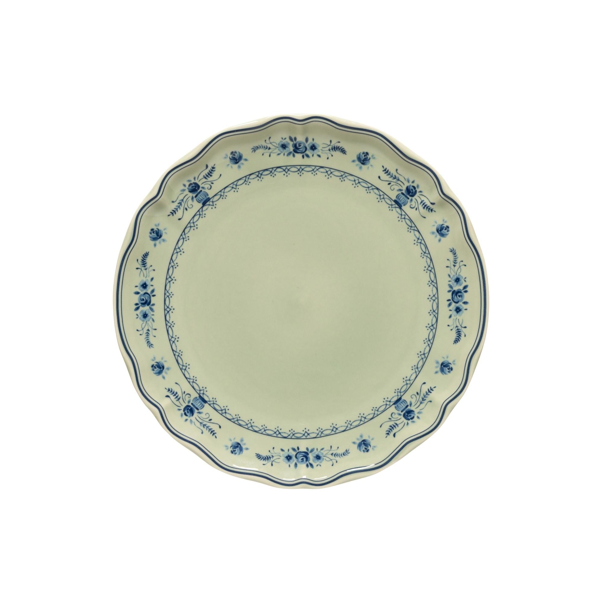 Dinner Plate, Olive-Blue
