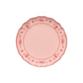 Dinner Plate, Pink-Red