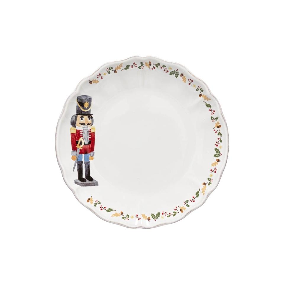 Dinner plate - Nutcracker , White