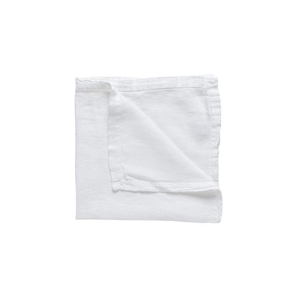 Napkin Chalk white