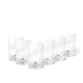 Set 6 tumblers 12 OZ, Clear