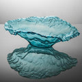 28 x 20 x 8 &frac12;" Water Bowl Sculpture - Ultramarine series of 500