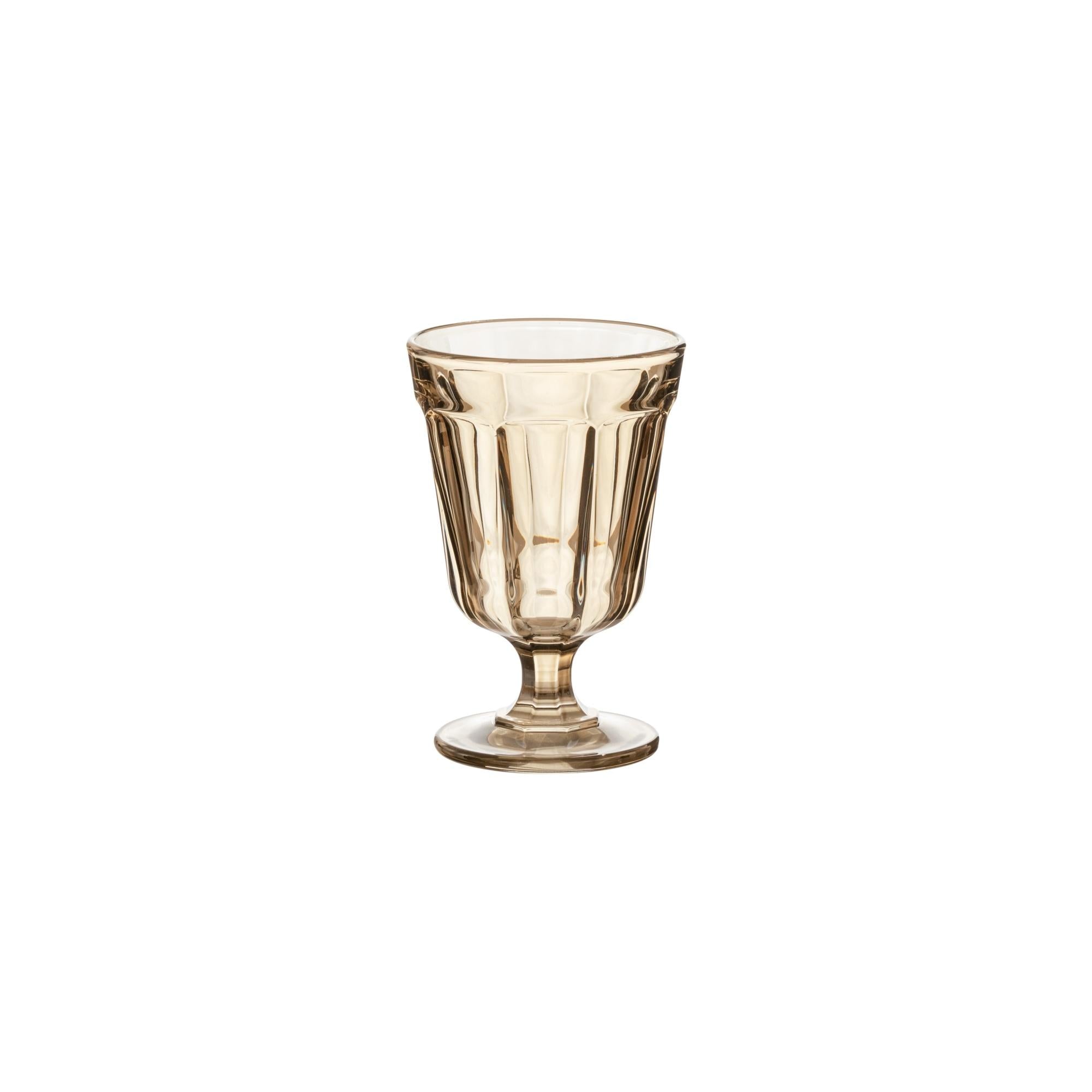 Water glass, Smoked brown