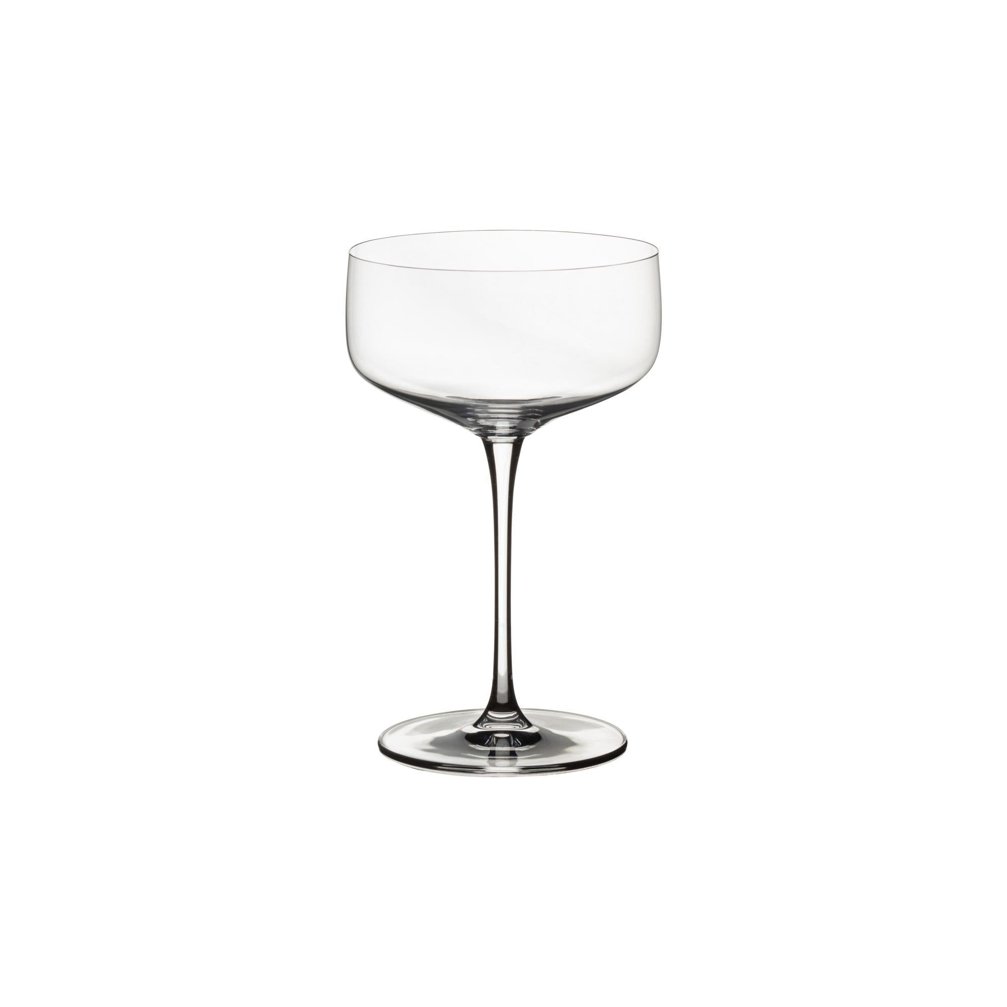 Coupe glass, Clear