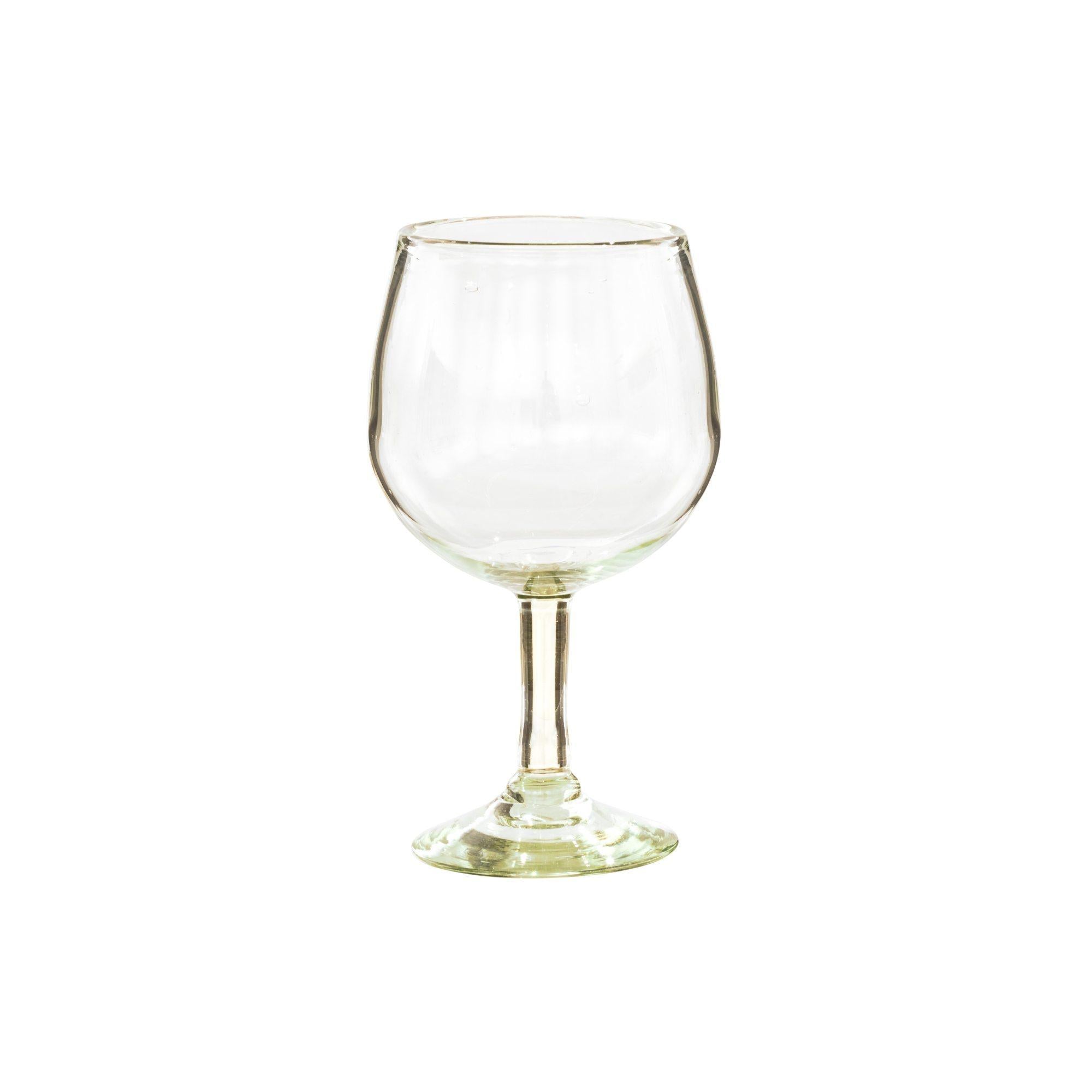 Recycled gin glass, Green