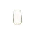 Recycled tall glass tumbler, Green
