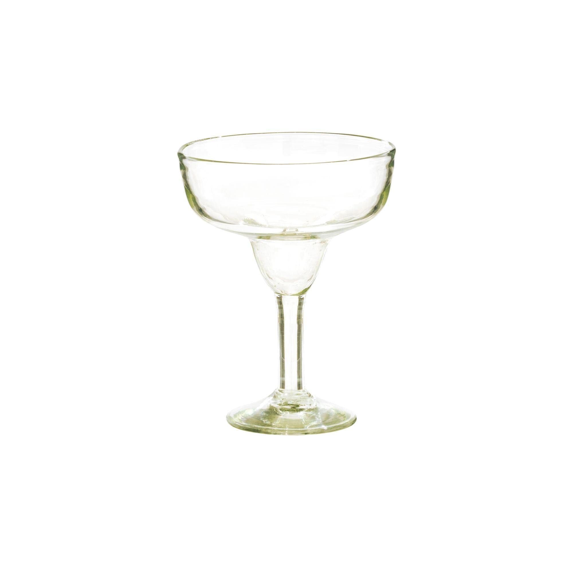 Recycled margarita glass, Green