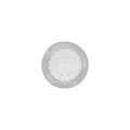Glass appetizer plate, Clear